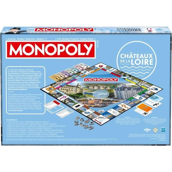 MONOPOLY Chateaux de la Loire - Gioco da tavolo - WINNING MOVES