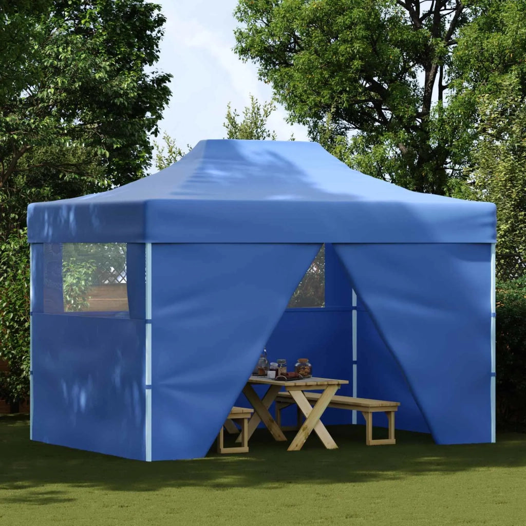 Tenda Party Blu 280 x 410 x 315 cm Tessuto Oxford