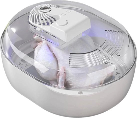 Macchina per Disgelare Carne Ultrasonica 6-in-1 – Materiale Sicuro per l'Alimentazione, Ricarica USB, Ideale per Animali Domestici e Cibo | Disgelamento Rapido della Carne | Apparecchio per Disgelare Carne