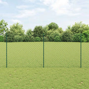 Recinzione a maglie con palo 10 x 1,4 m Verde Rete 3336242