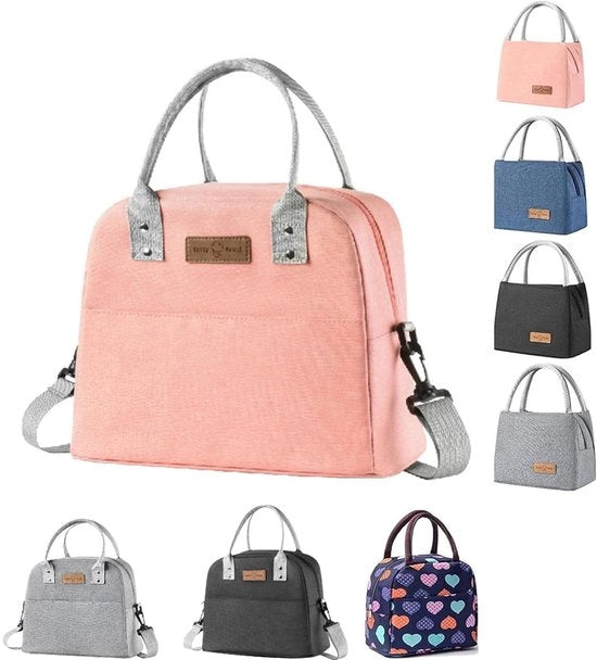 Borsa isolata per picnic, Borsa per trasportare cibo isolata, Borsa isolata per cibo, impermeabile, termica, chiusura ermetica, organizzatore per picnic per adulti, bambini, esterno, lavoro