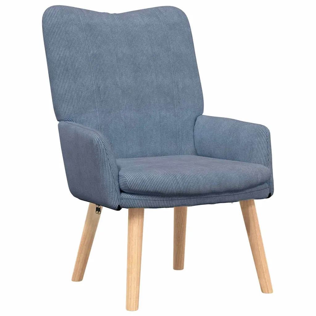 Poltrona-Divano Sedia Blu 63 x 67 x 94 cm Tessuto
