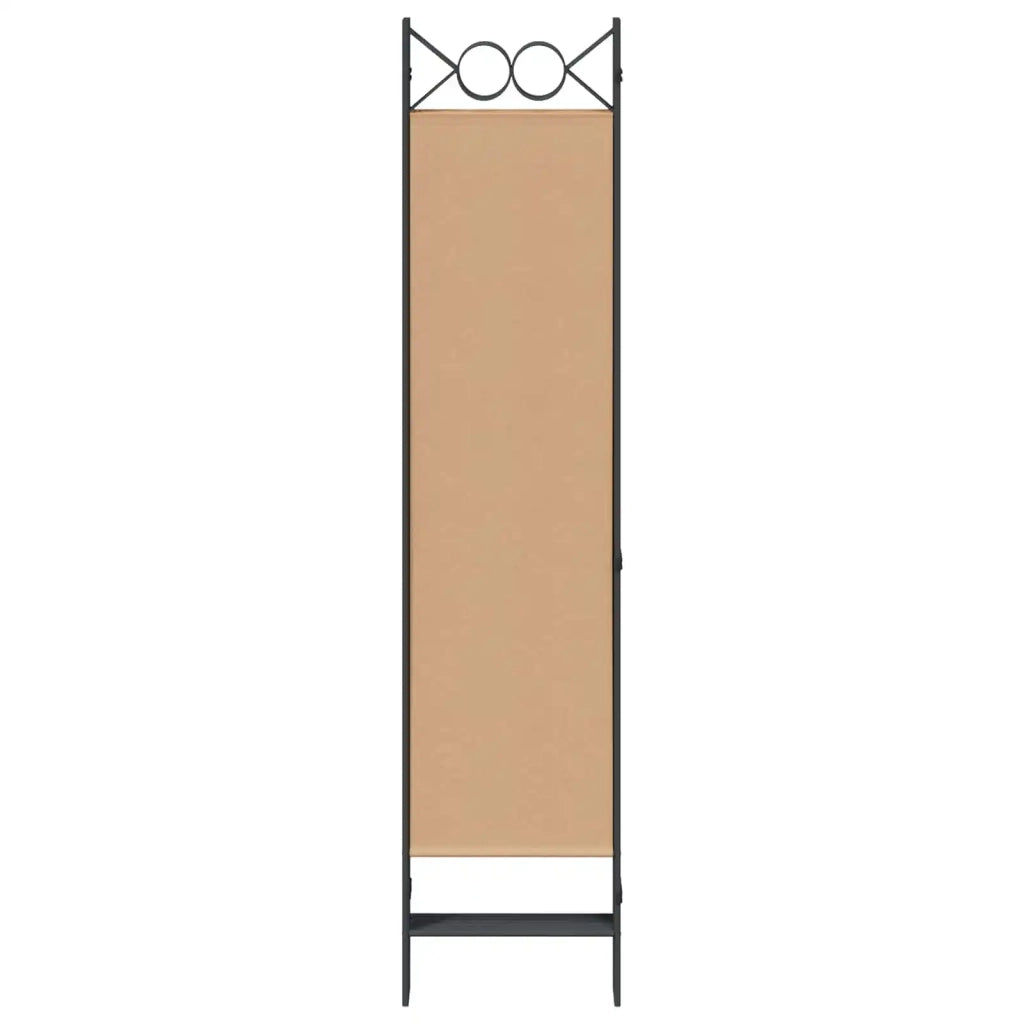 Divisore per Stanza a 6 Pannelli Beige 240 x 180 cm Tessuto 42039192