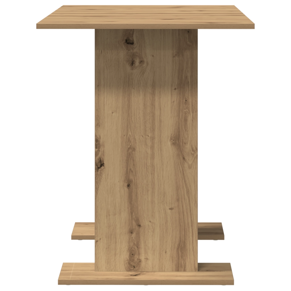 Tavolo da pranzo  in rovere artigianale 110x60x75 cm in legno ingegnerizzato