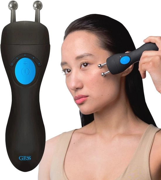 Apparecchio per terapia di microcorrente e massaggio rotativo – Anti-invecchiamento, cura della pelle e lifting facciale