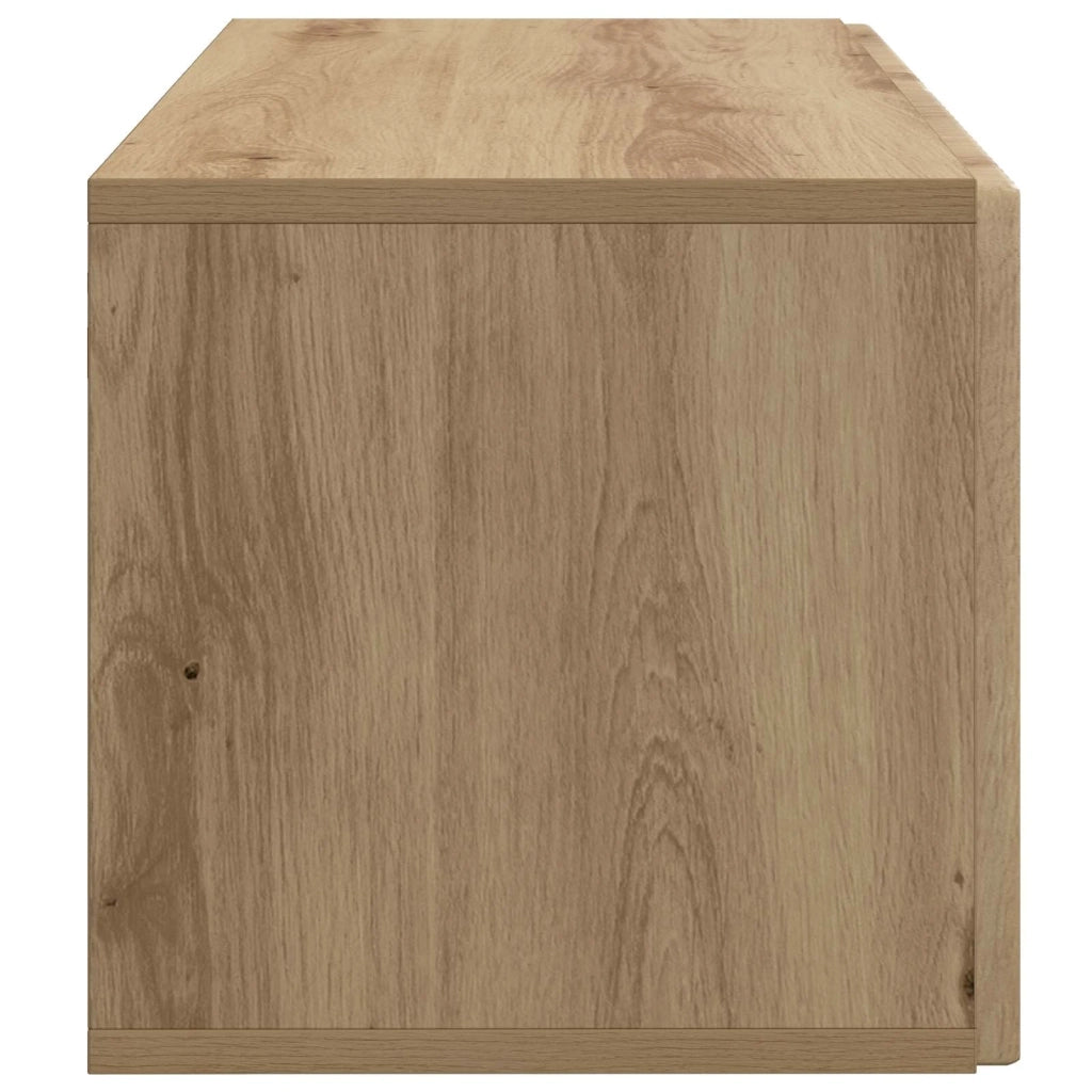 Mobile Porta TV da Muro Rovere Artigianale 59,5 x 31 x 30 cm
