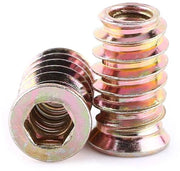 Set di viti a 6 mm x 20 mm - 20 pezzi - Viti a 6 mm x 20 mm - Viti a zanzara - Viti a dado - Viti a inizio - Materiale di alta qualità in acciaio inossidabile - Duro e resistente all'usura