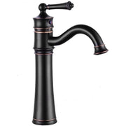 Rubinetto Da Lavabo Rea Vintage Old Black High