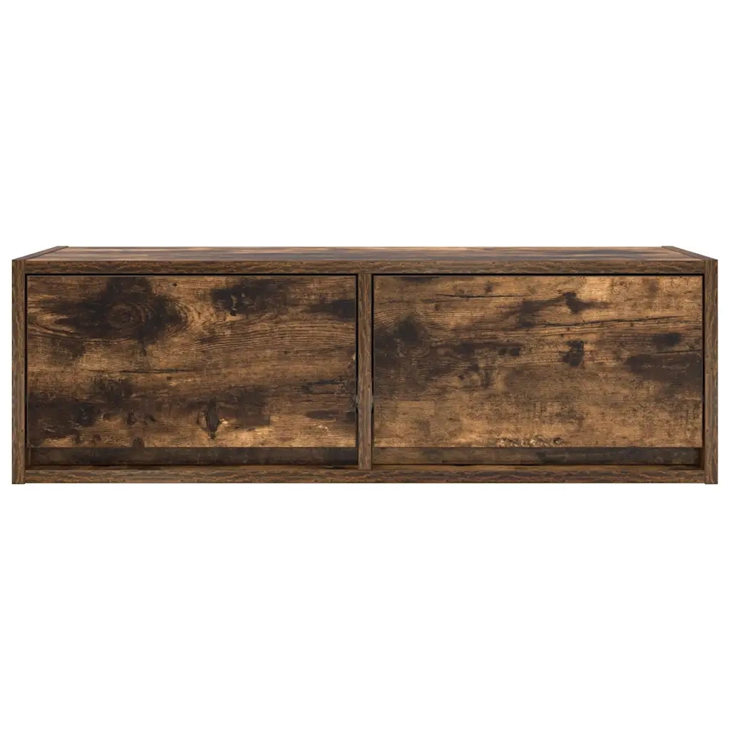 vidaXL Mobile Porta TV Rovere Fumo 80x31x25,5 cm in Legno Multistrato