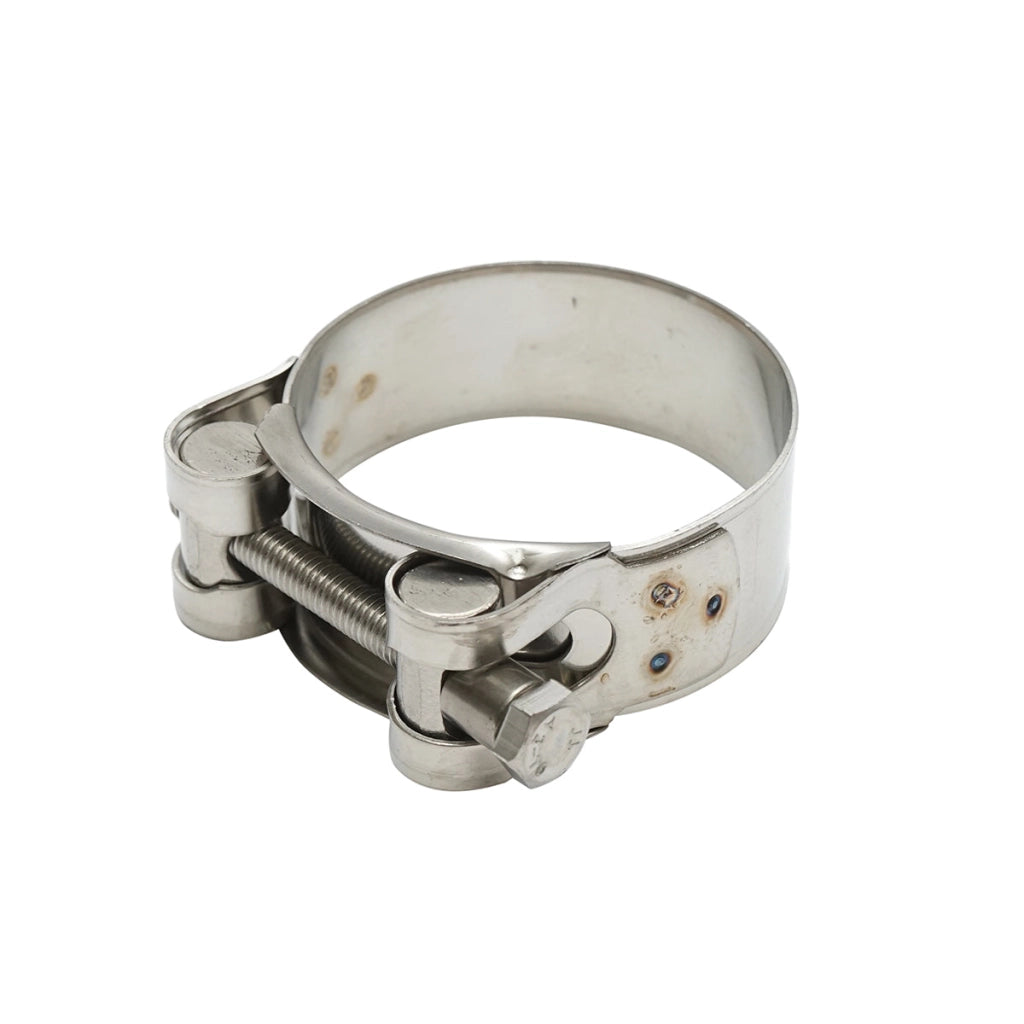 Morsetto di forza, morsetto in acciaio inox 304SS con vite per tubi flessibili da 48-51 mm Breckner Germany