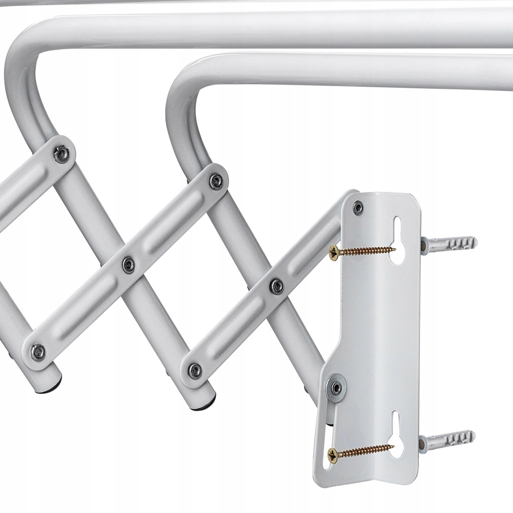 Asciugatrice per bagno KADAX, 100 cm, a parete, a fisarmonica