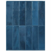 Piastrella Rettangolare 50 pcs Blu 29 x 23 x 0,08 cm