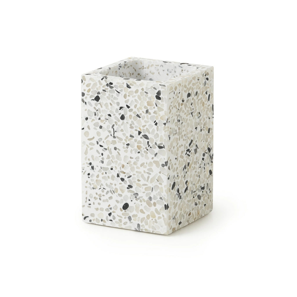 ZOE PORTASPAZZOLINI GRANIGLIA MARMO BIANCO - GEDY