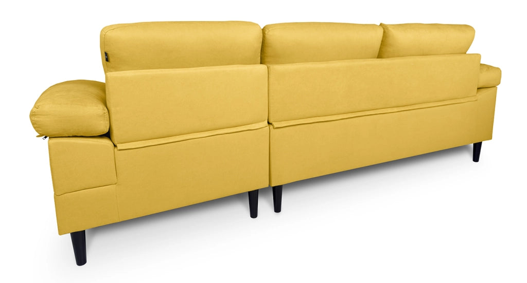 Divano angolare 3 posti con chaise longue destra - Washington - DI-WA16FBC-CLDX