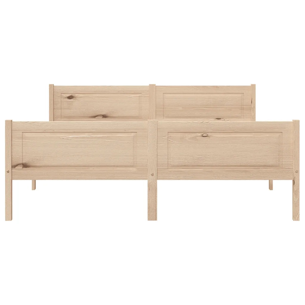 Giroletto senza Materasso 120x200 cm in Legno Massello di Pino