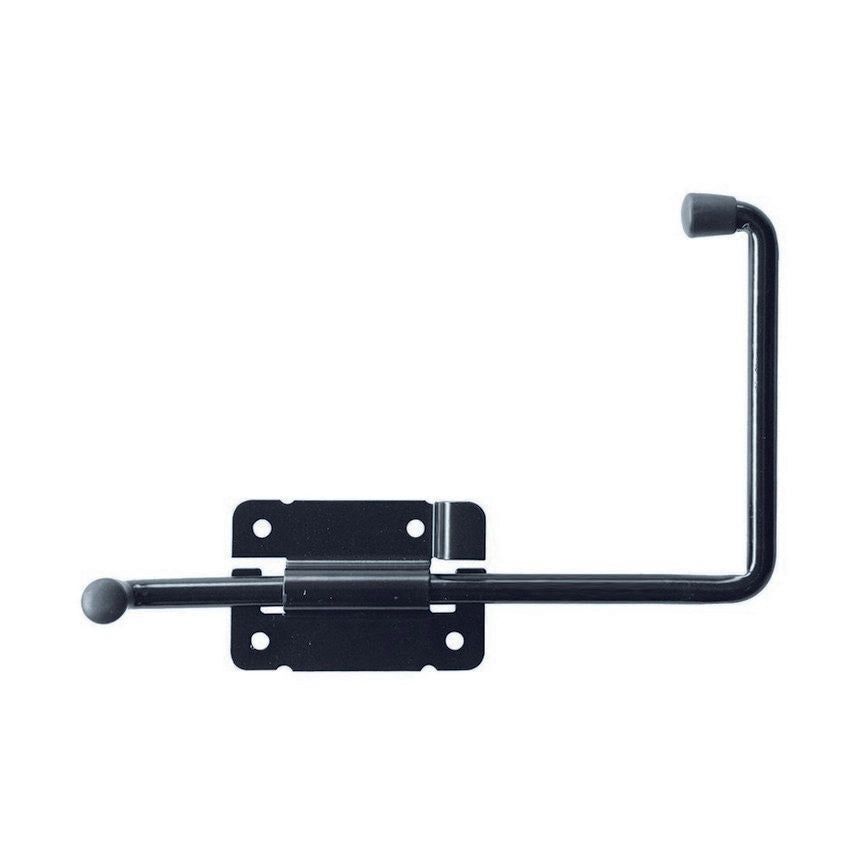 YEPPON Fermapersiana Piemonte Sinistro Lungo 13,5x25 cm Nero per Finestre