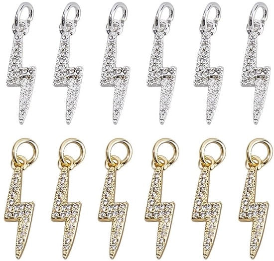 Accessori per Progetti Creativi con Charm di Zirconia elettrificati
