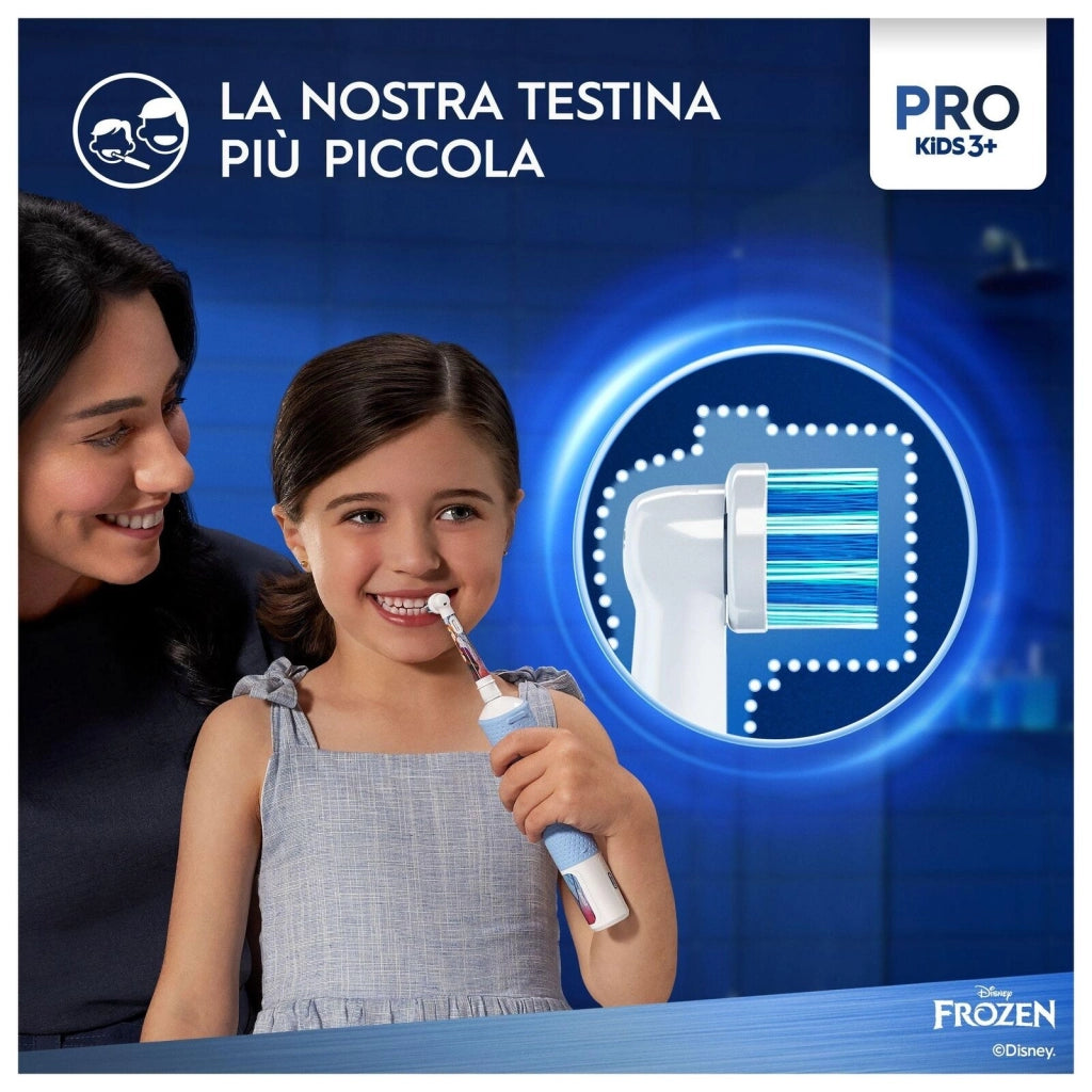Oral-B Vitality Pro Frozen Bambino Spazzolino rotante-oscillante Nero, Grigio