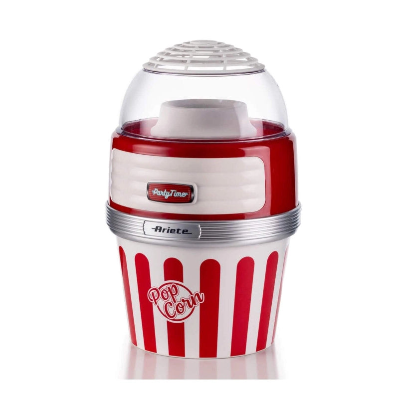 Macchina per Popcorn XL - 60gr Mais in 2 Minuti - Ciotola Estraibile - 1100 Watt - Rosso