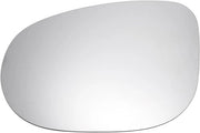 Specchio Convesso per Sposto Lato - Rilevamento - Sostituzione - Termoiscalmante - Vetro Bianco - Convesso - Adatto per Ford Ka 2008-2016
