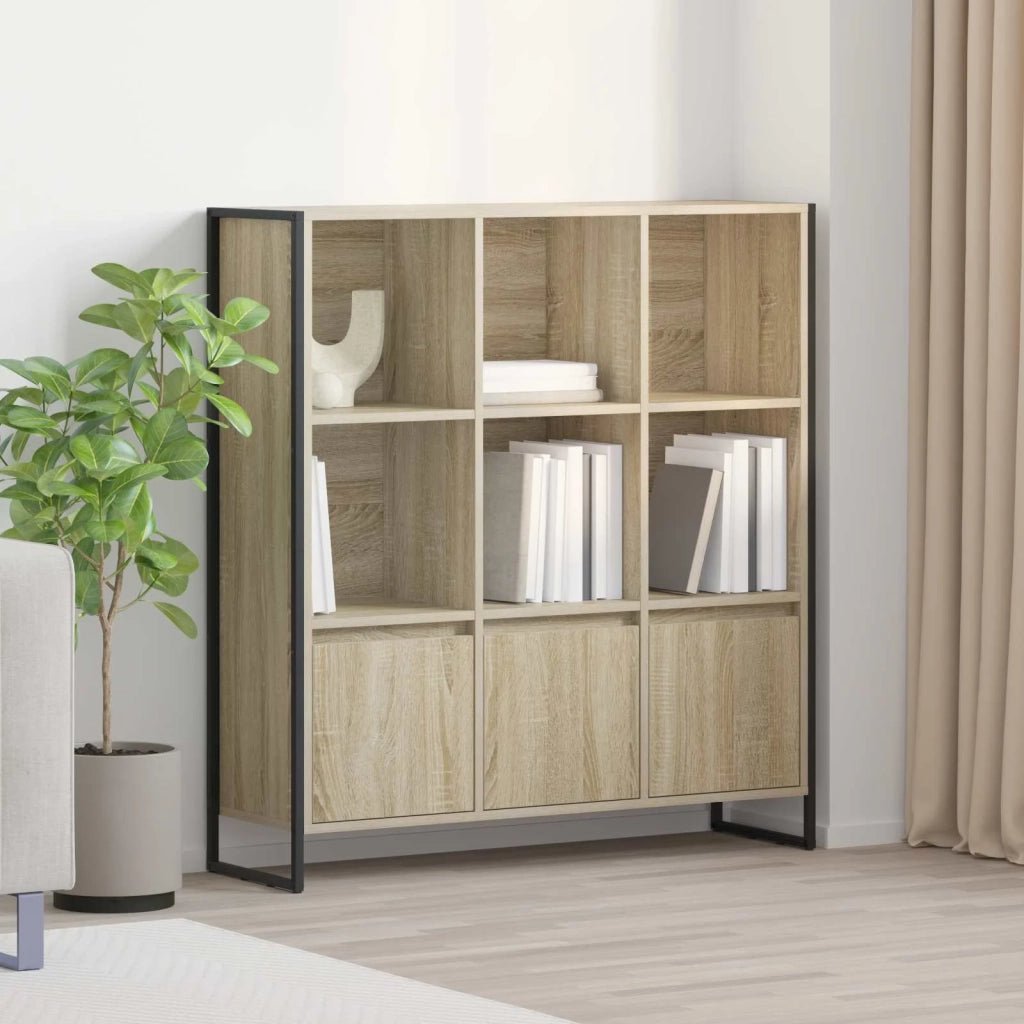 Armadio per Libri 2 pcs Sonoma 99,5 x 30 x 108 cm