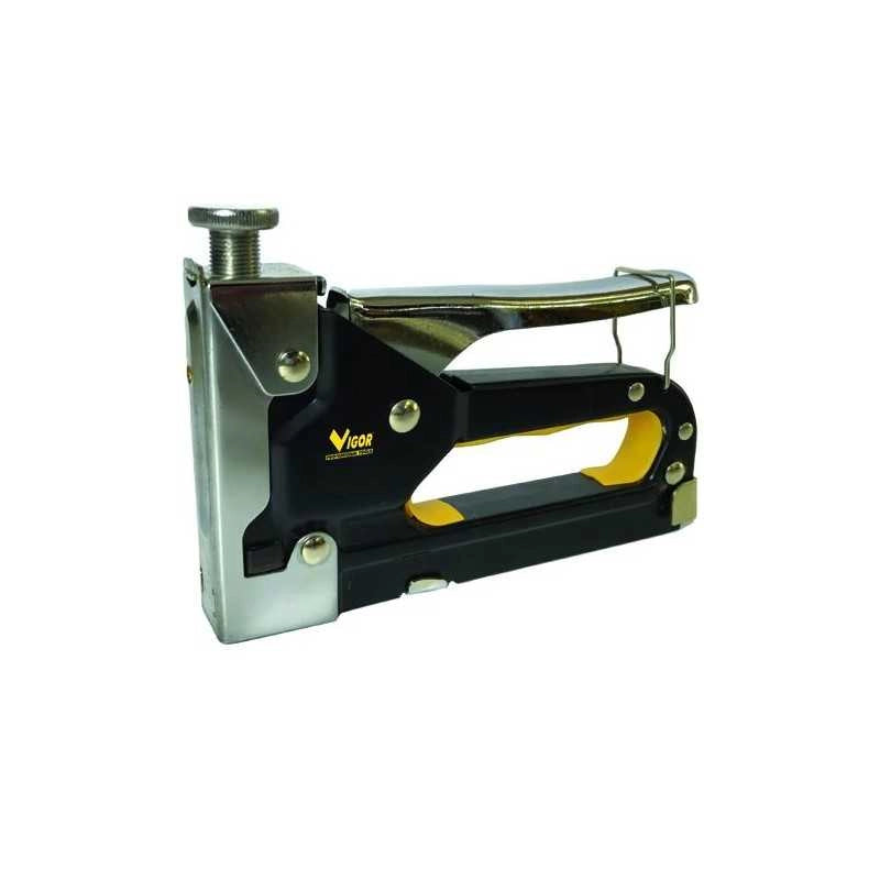 Fissatrice Vigor Manuali Mod.Vfm-4/14 Metal mm. 4-14