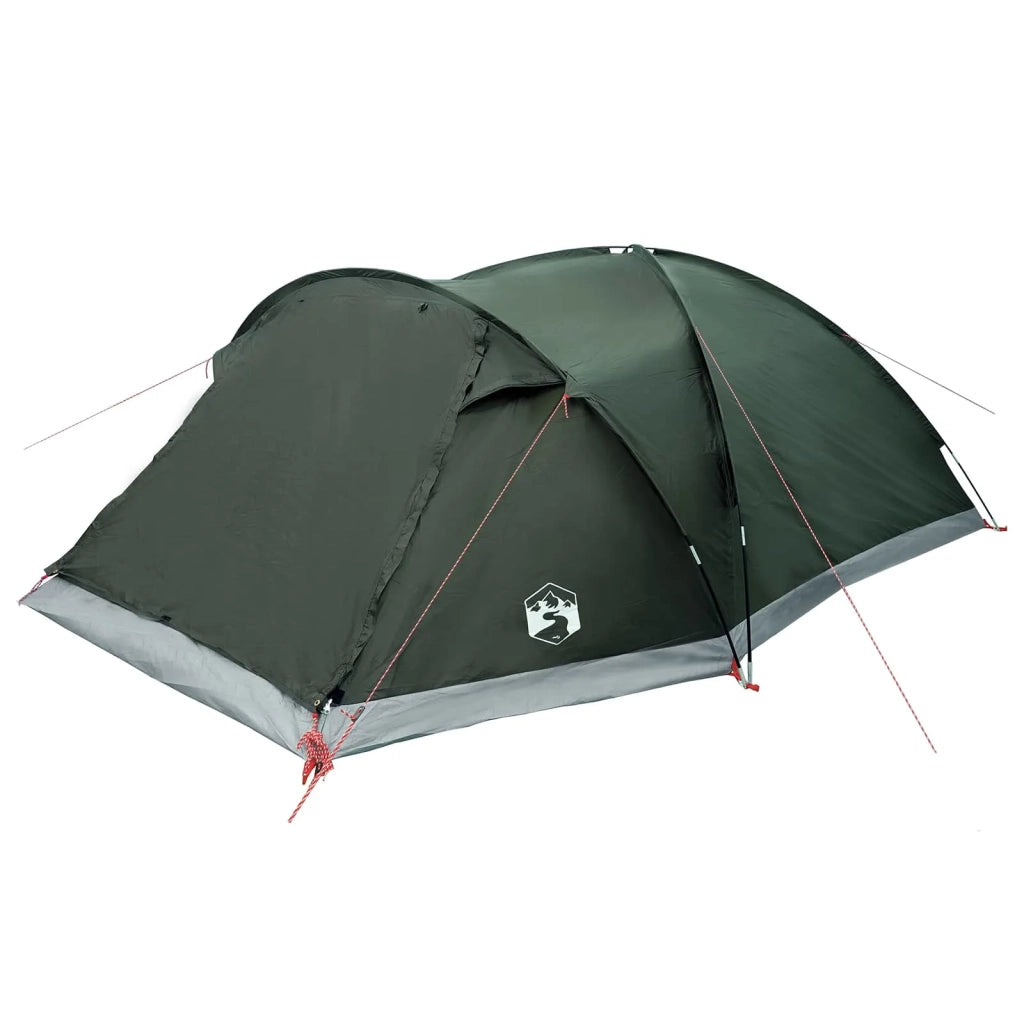 Tenda Capanna Verde militare 8 persone Poliestere e Acciaio 42028590