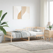 Dormeuse senza Materasso-Divano Letto-Struttura Letto 90x190 cm in Legno Massello di Pino 800877