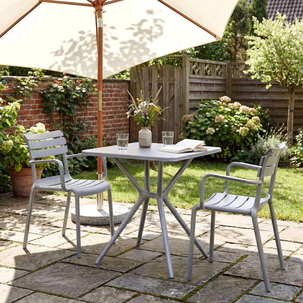 Set di mobili da giardino Avena con 2 sedie 4