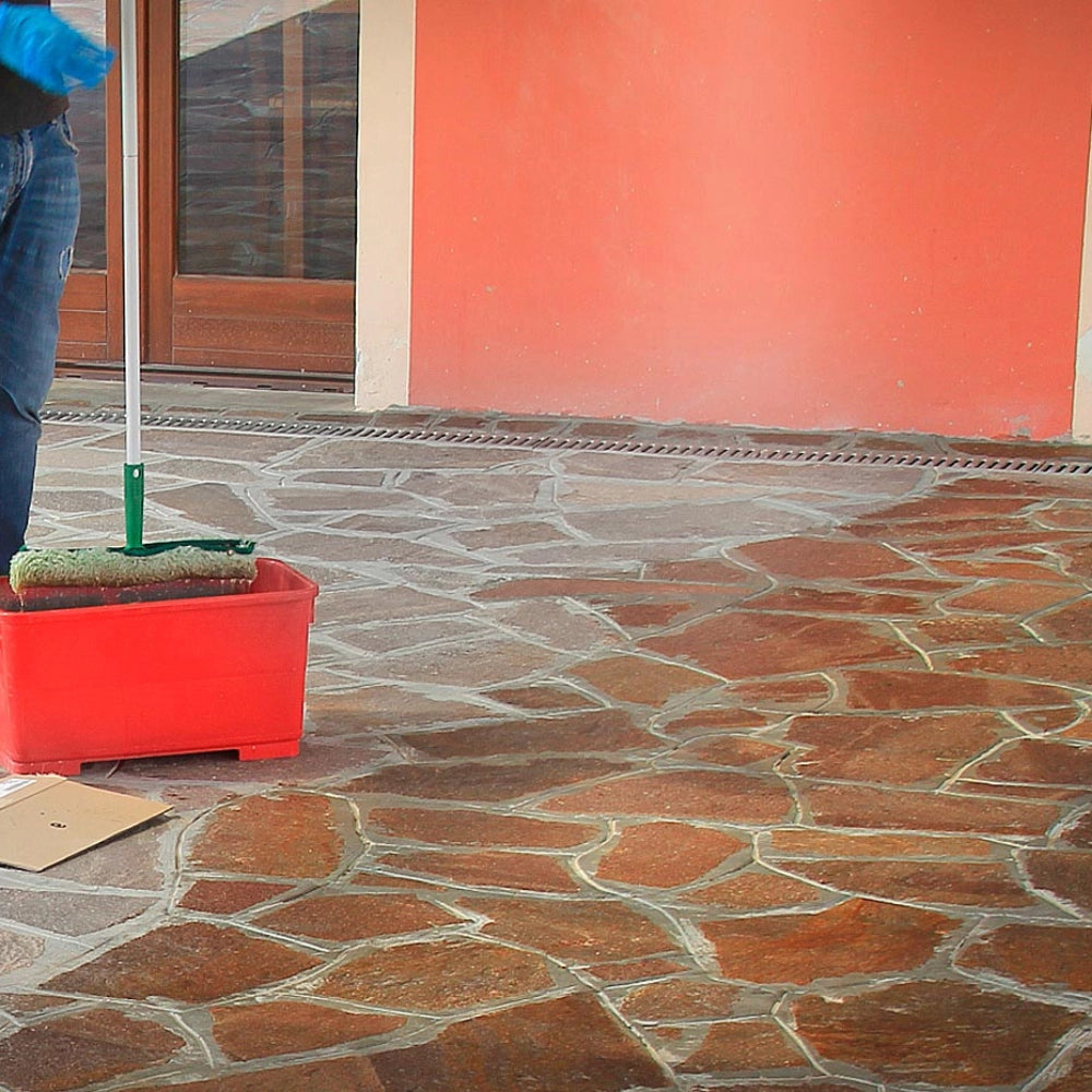 Cera metallizzata trattamento delle pietre effetto satinato cirwax matt da 1 lt