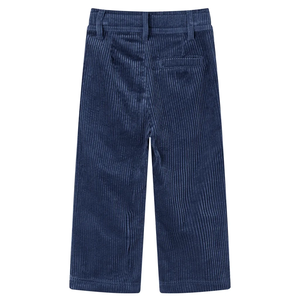 Pantaloni da Bambino in Velluto a Coste Blu Marino 116 CFW5578569