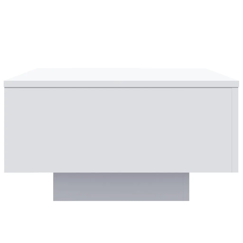 Tavolino da salotto | Tavolino da caff¨¨ | Tavolino da Soggiorno Bianco 55x55x31 cm in Legno Multistrato