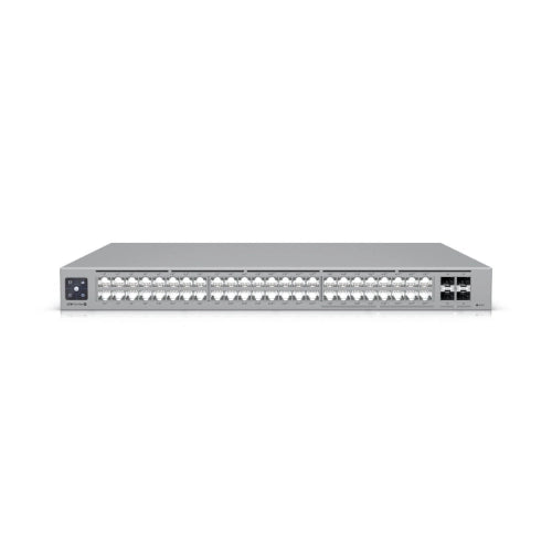 Ubiquiti switch usw-pro-max-48-poe 48 porte lan poe++ (16p 2.5gbe + 32p 1g) budget 720w + 4 porte 10g sfp+ l3