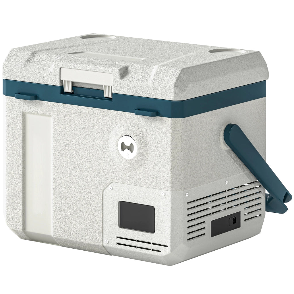 Frigorifero Portatile Auto 19L con Compressore e App ¨C zephmum ¨C Bianco 47x36.7x37 cm