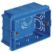 SCATOLA INCASSO RETTANGOLARE 3M AZZURRO