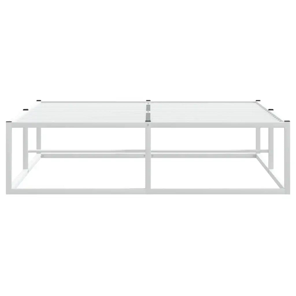 Giroletto senza Materasso Bianco 120x200 cm in Metallo 4017424