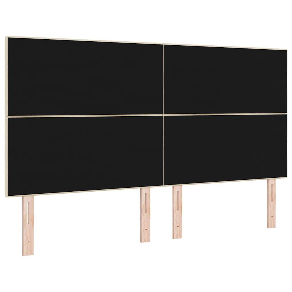 Testiera | Testata LED con strisce LED con Testiera | Testata Crema 180 cm Tessuto