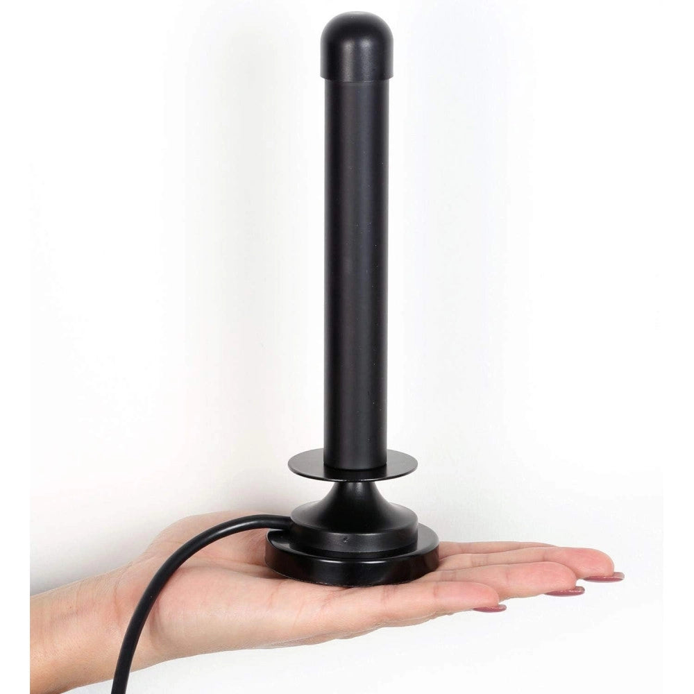 Trade Shop - Antenna Tv Portatile Per Auto Camper Suv Barca Camper Dvb-t 25 Dv Con Calamita -