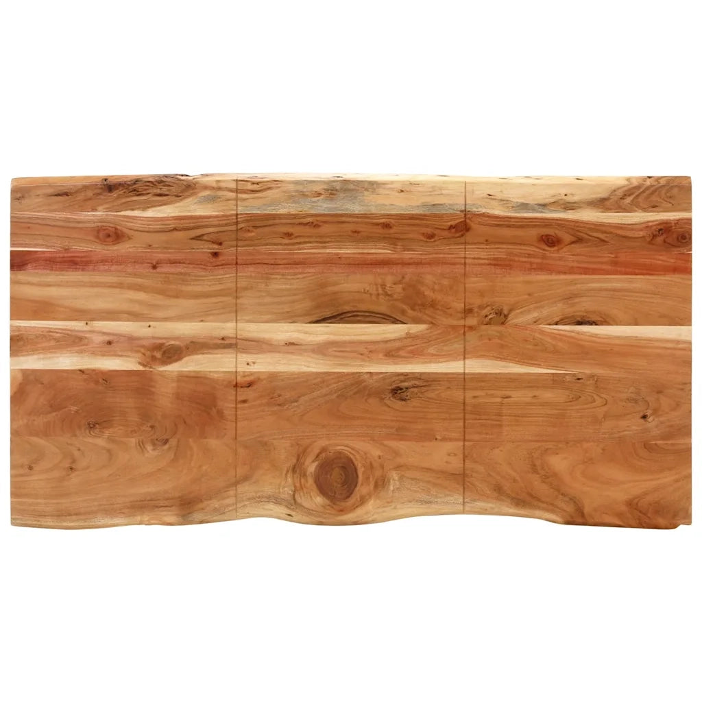 Tavolo da Pranzo 154x80x76 cm in Legno Massello di Acacia 286477