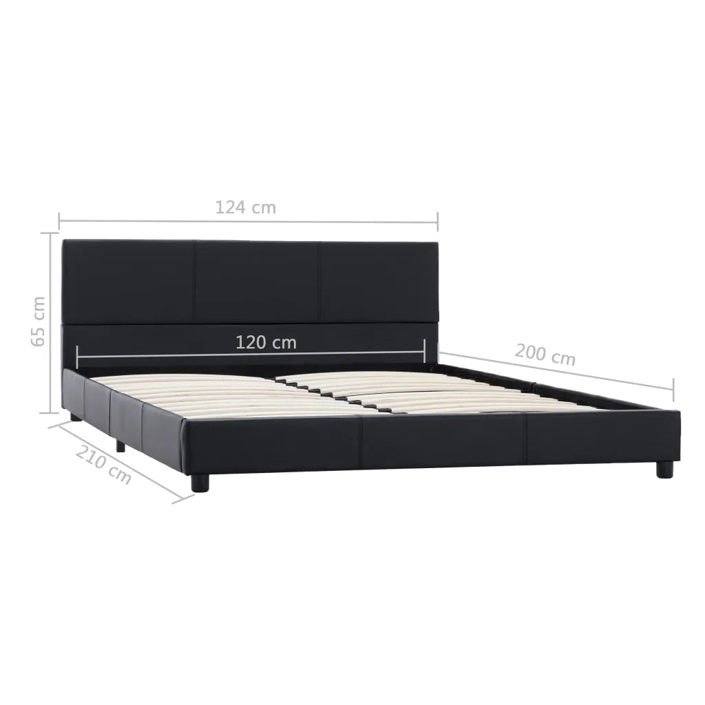 Giroletto Nero in Similpelle 120x200 cm 284770