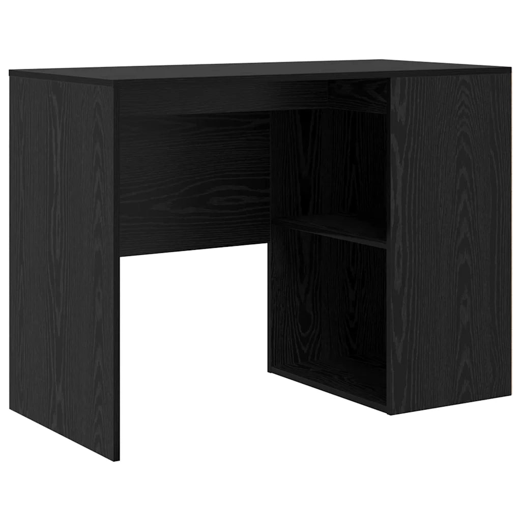 Scrivania ad angolo con cassetto Rovere Nero 102 x 88 x 75 cm 3337274