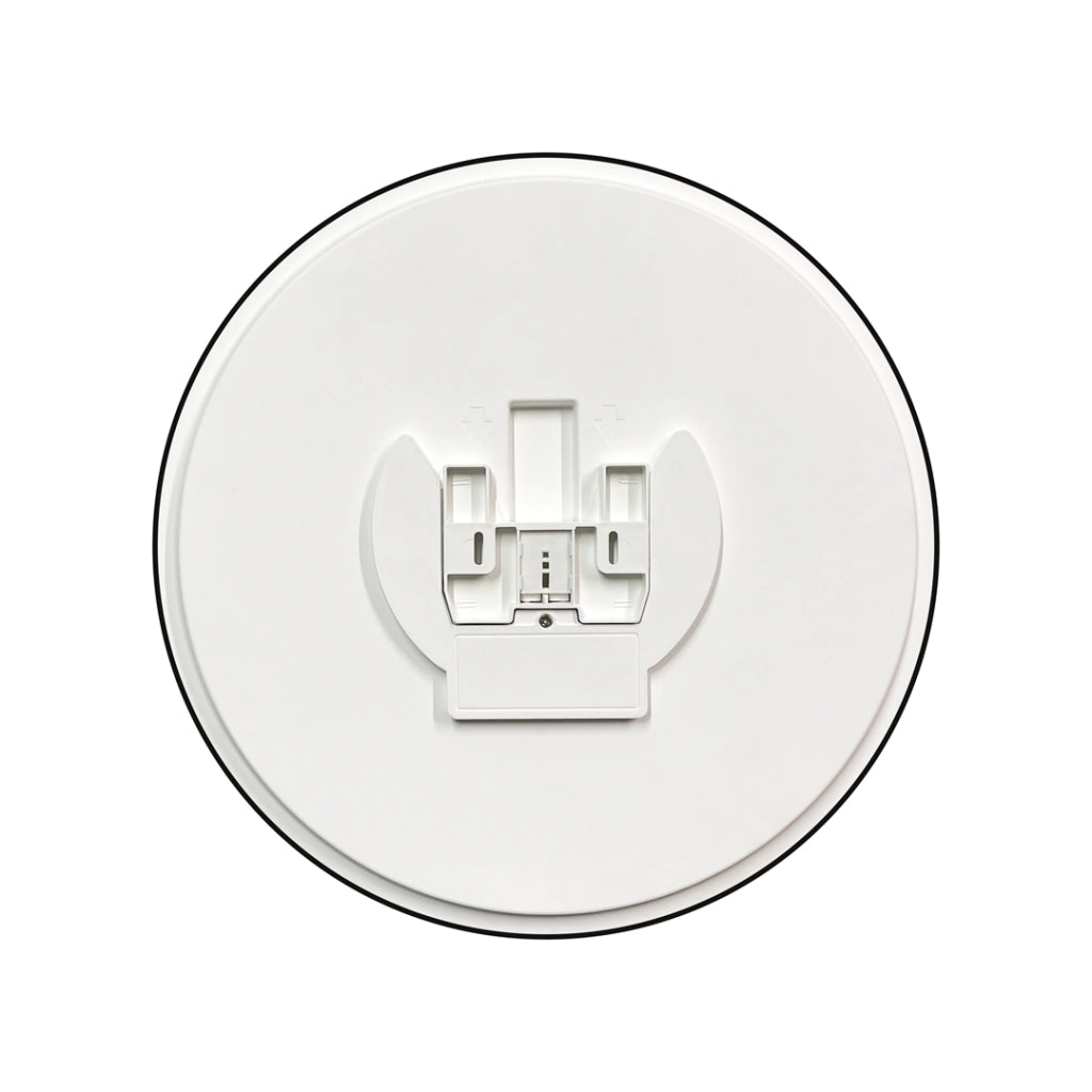 Plafoniera tonda 37,5cm LED 24W bianco/nero Slimi Eko-Light