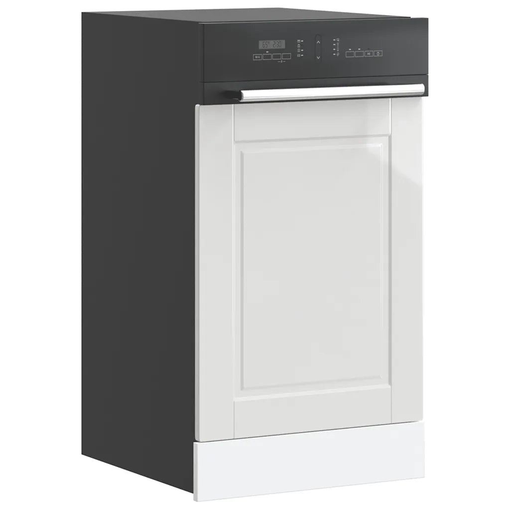 Pannello Lavastoviglie Porto Bianco Lucido 45x1,5x57 cm 854129