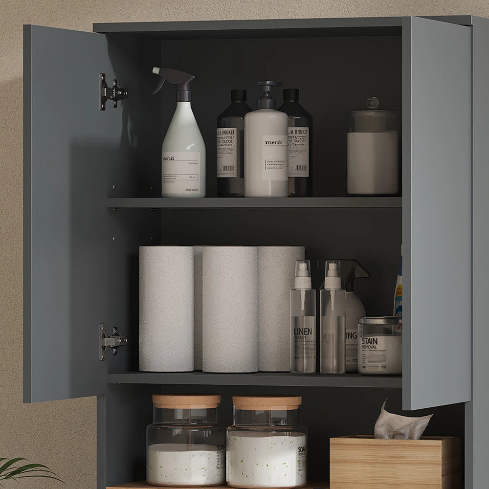 Vicco Mobile lavatrice Antracite/quercia dorata 68 x 100.4 cm