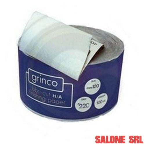 CARTA ABRASIVA TURAPORI  GRINCO FINISHING 100MT H.120 GR.220