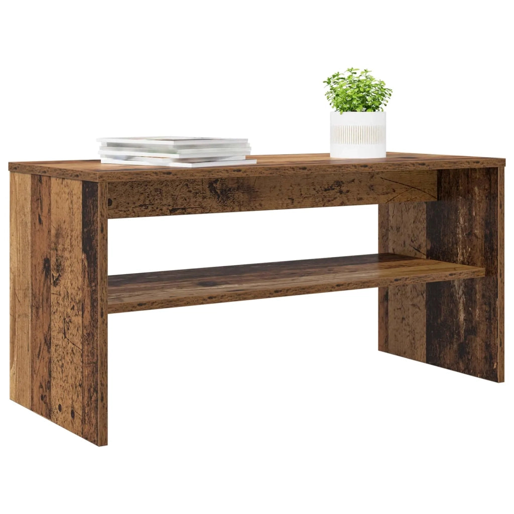 Mobile TV-Credenza per TV Legno vecchio 80 x 35 x 40 cm Legno multistrato