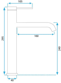 Rubinetto Da Lavabo Rea Clif Nikiel