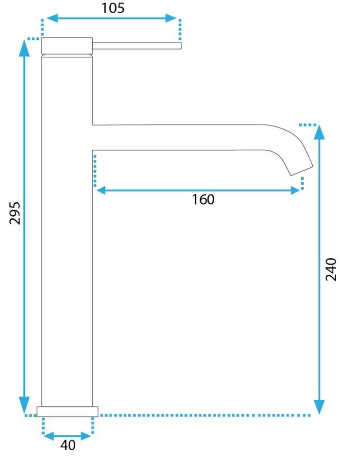 Rubinetto Da Lavabo Rea Clif Nikiel