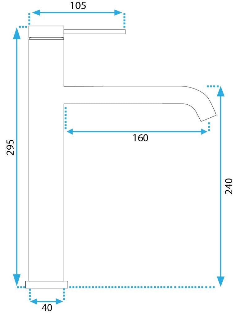 Rubinetto Da Lavabo Rea Clif Nikiel