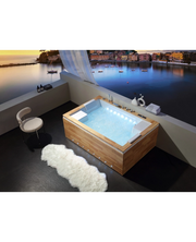 Vasca da Bagno Idromassaggio 180x120cm Wood , Full Optional Zueva
